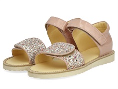 Angulus sandal rosebud glitter  